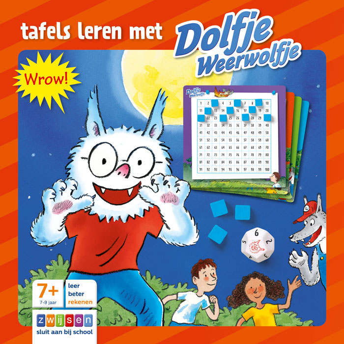 Omslag van Tafels leren met Dolfje Weerwolfje