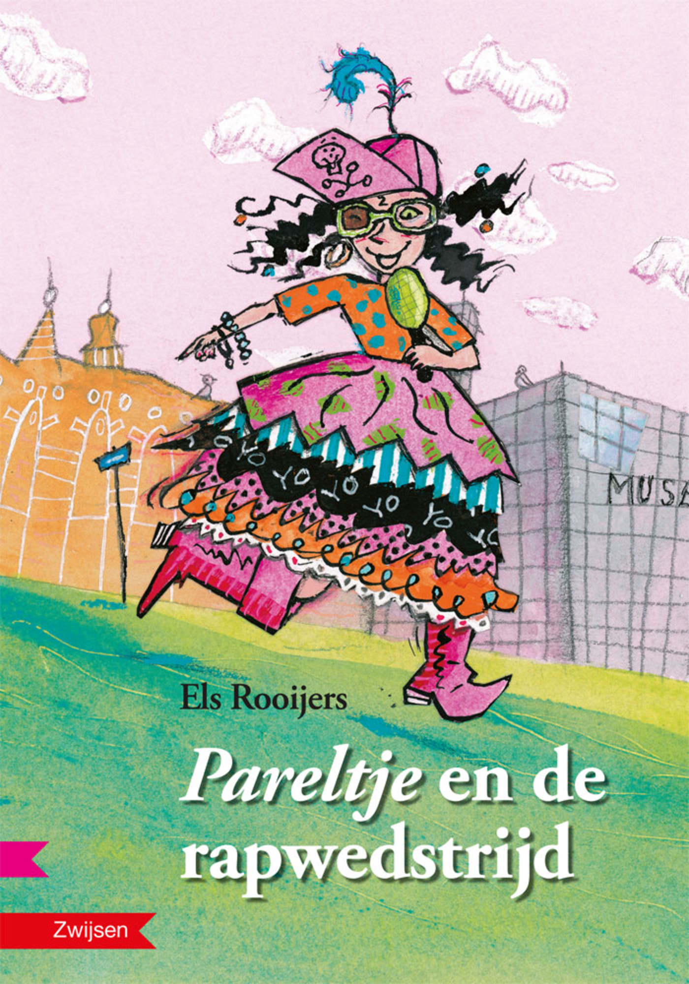 Omslag van Pareltje en de rapwedstrijd