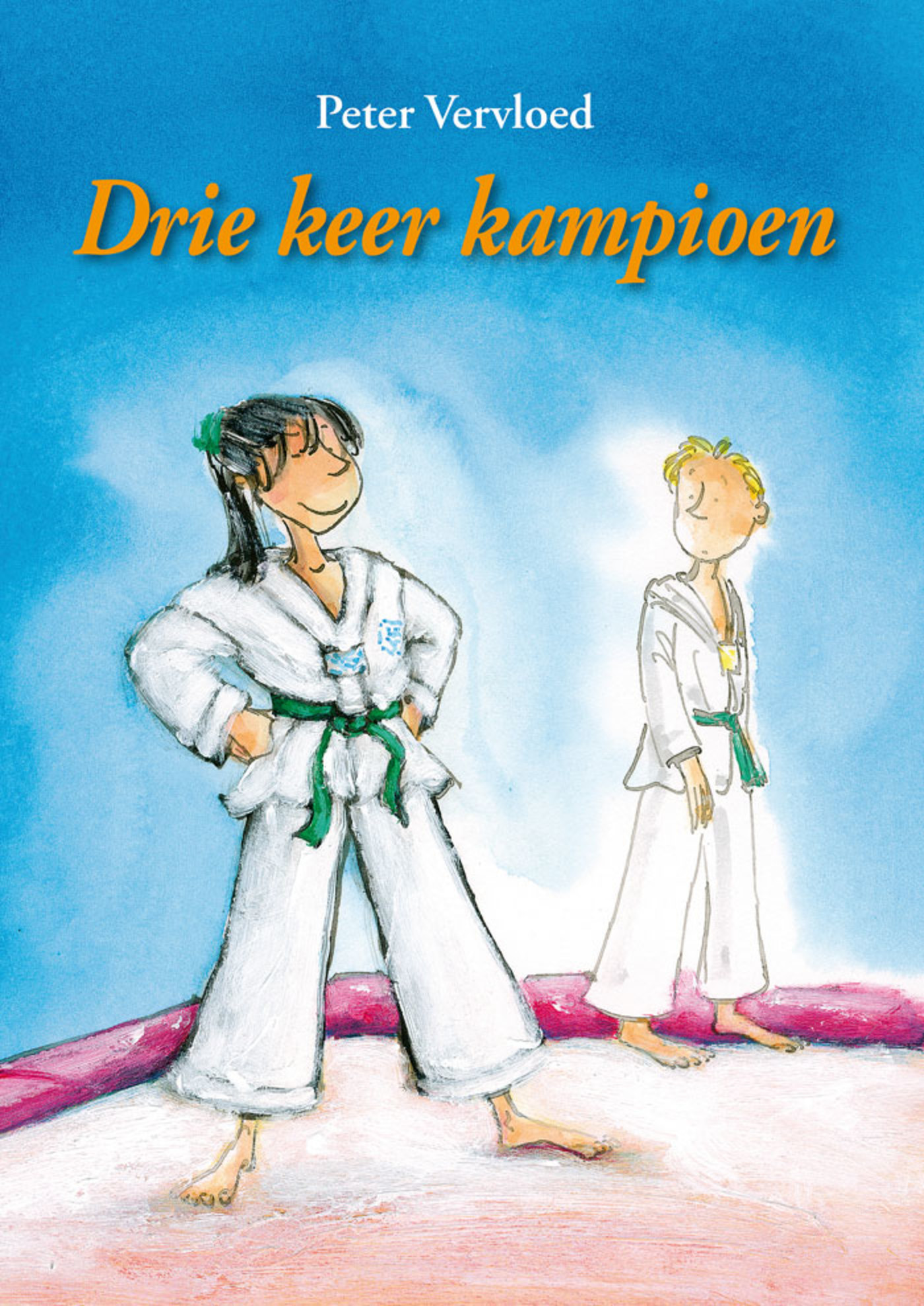 Omslag van DRIE KEER KAMPIOEN