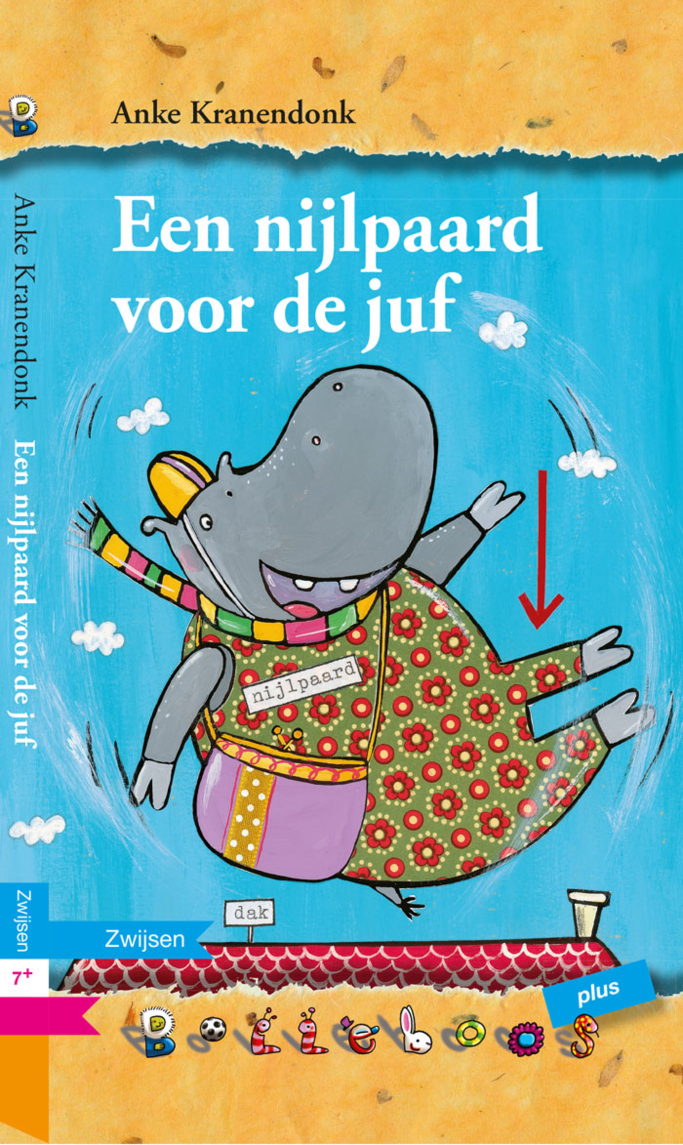 Omslag van Een nijlpaard voor de juf