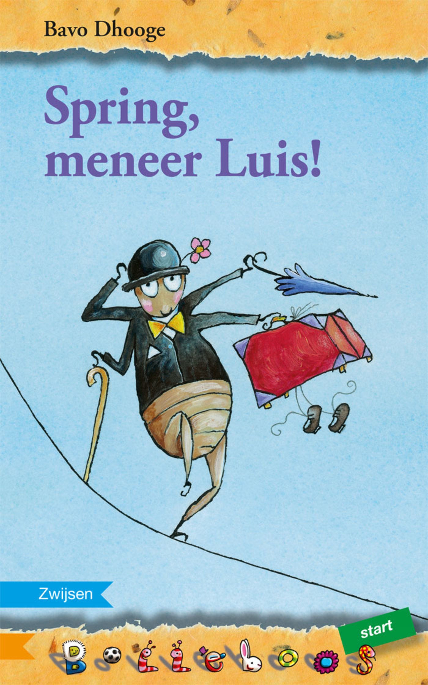 Omslag van Spring, meneer Luis!