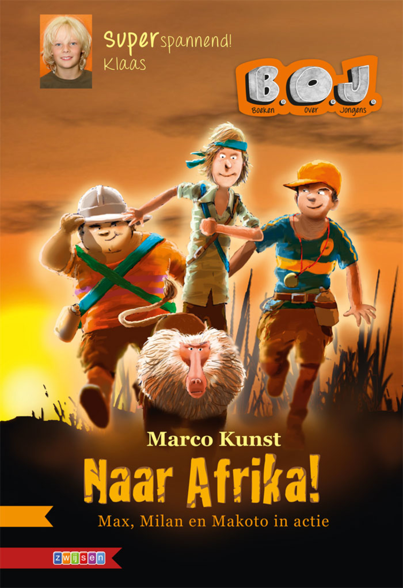 Omslag van NAAR AFRIKA!