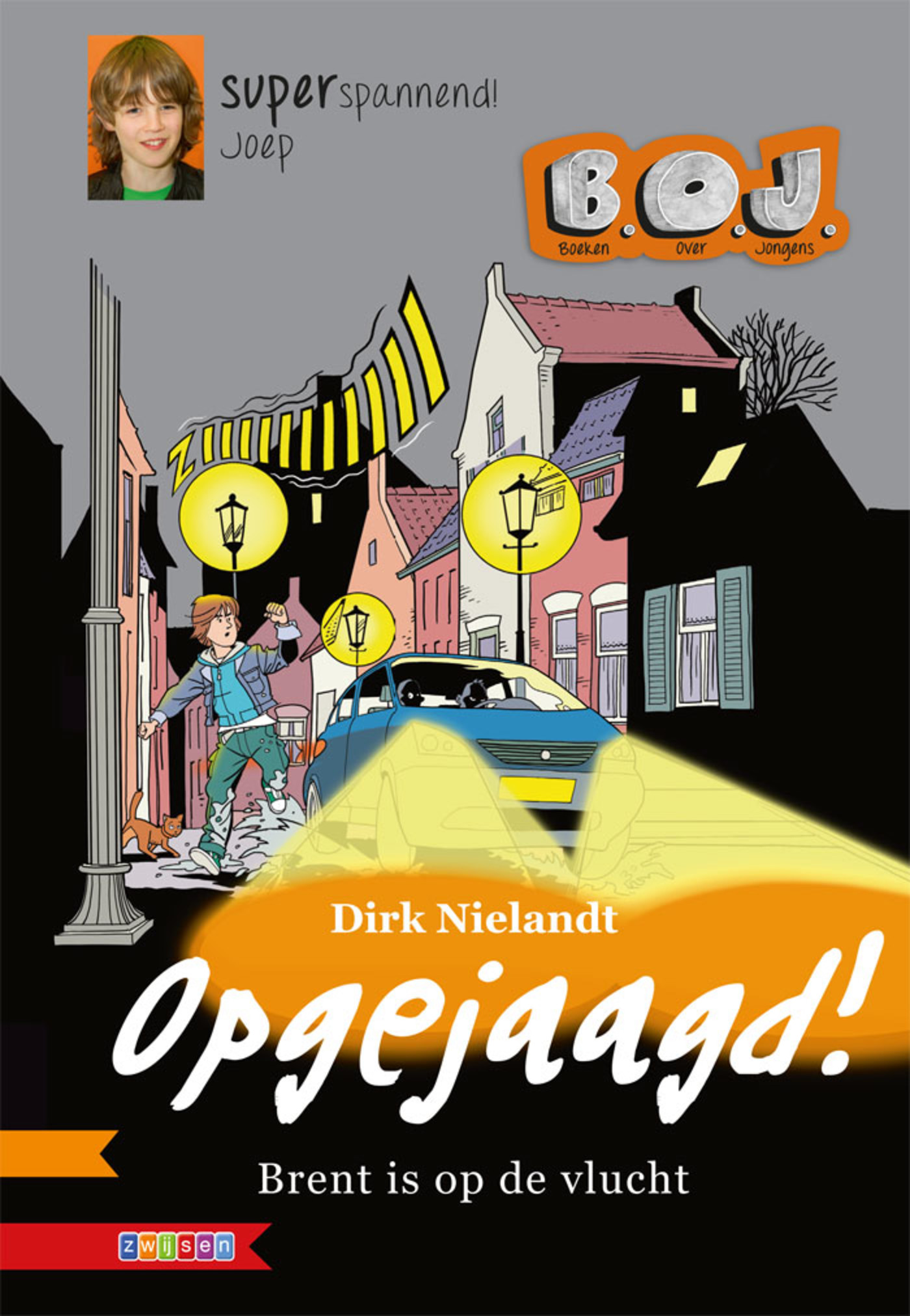 Omslag van OPGEJAAGD!