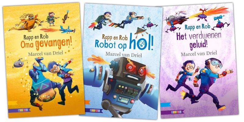 Omslag van Pakket B.O.J. Uitvindingen AVI M4 (3 titels)