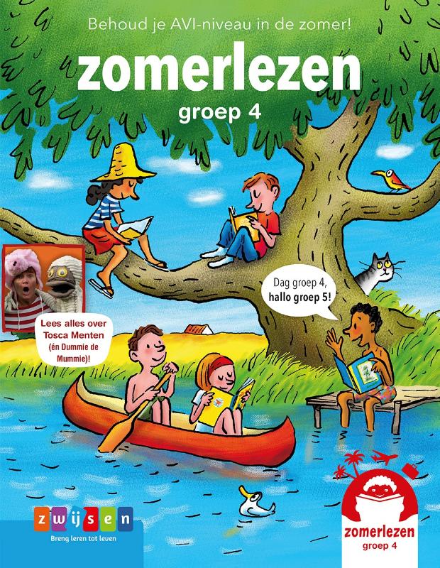 Omslag van Zomerlezen Groep 4