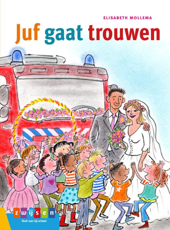 Omslag van Juf gaat trouwen