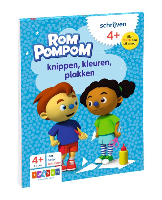 Omslag van Knippen, kleuren, plakken
