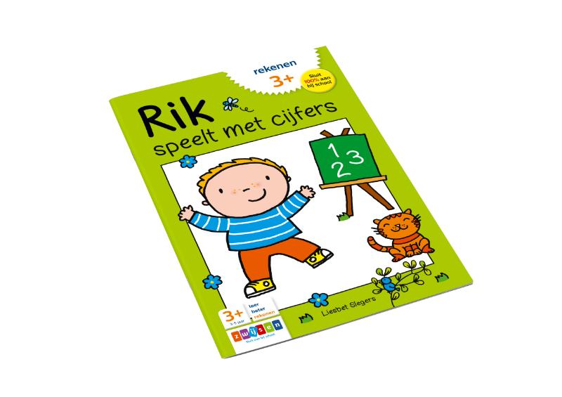 Omslag van Rik speelt met cijfers