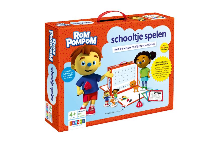 Omslag van Rompompom schooltje spelen