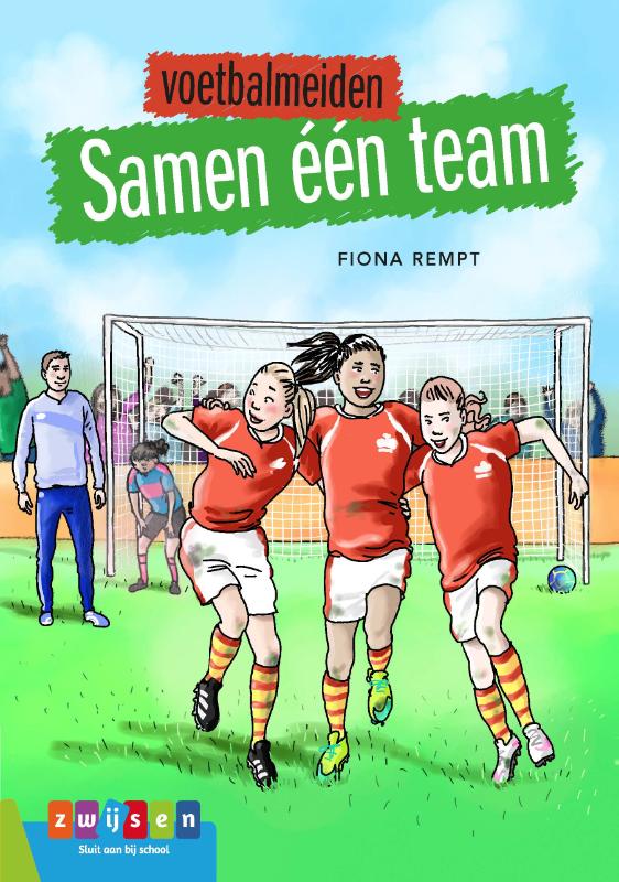 Omslag van Voetbalmeiden Samen één team