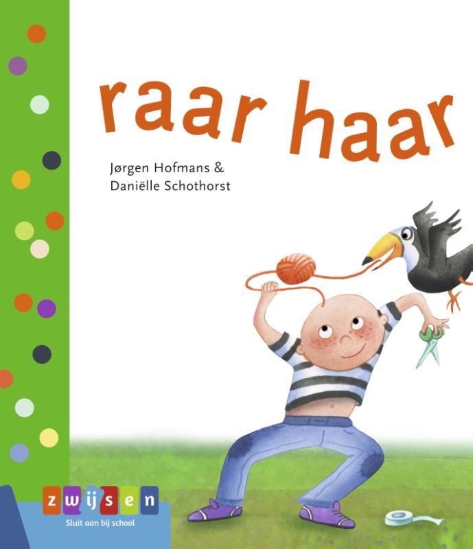 Omslag van raar haar
