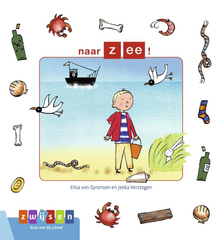 Omslag van naar zee!
