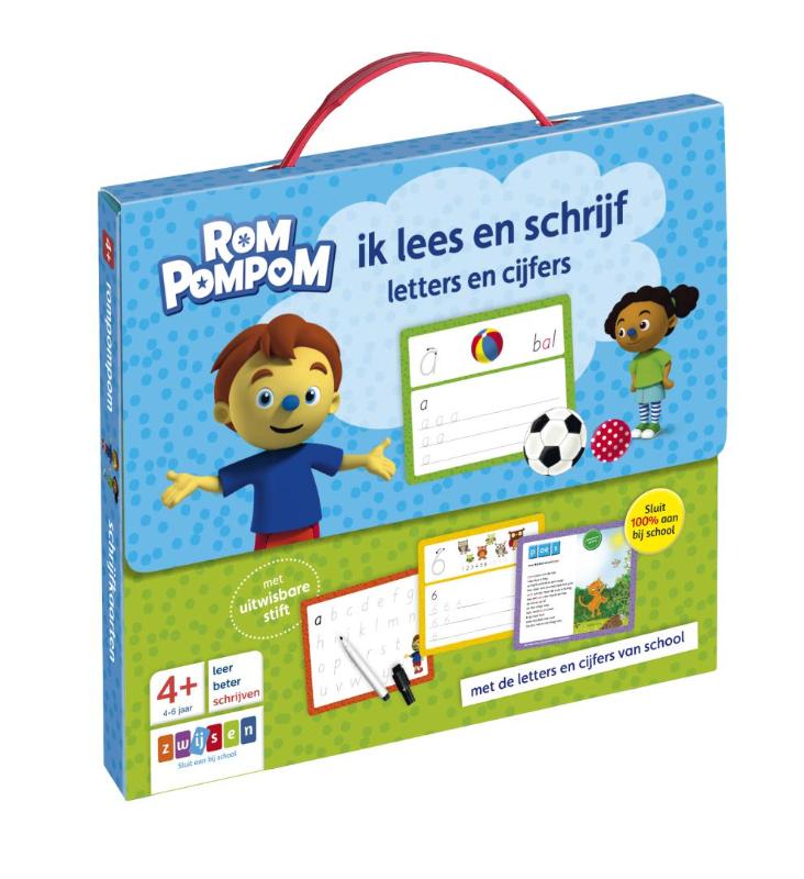 Omslag van Rompompom ik lees en schrijf