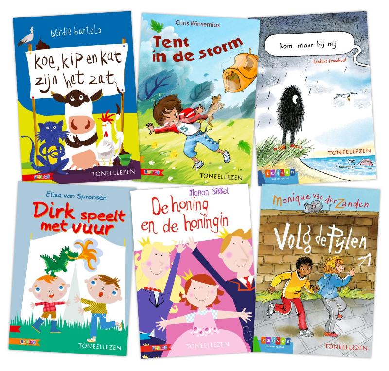 Omslag van Pakket Toneellezen groep 3 (6 titels)