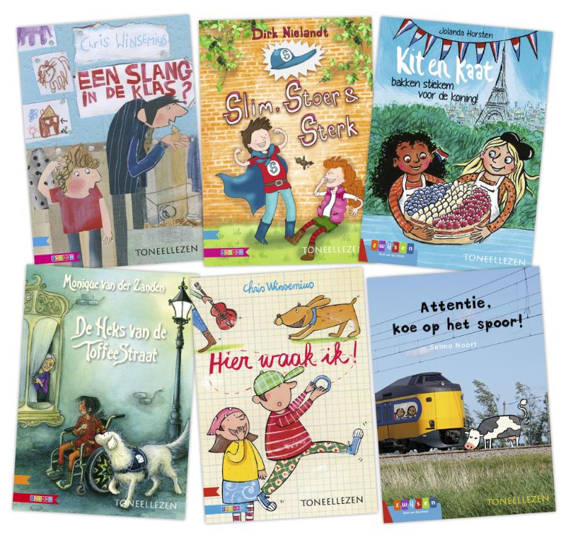 Omslag van Pakket Toneellezen groep 4 (6 titels)