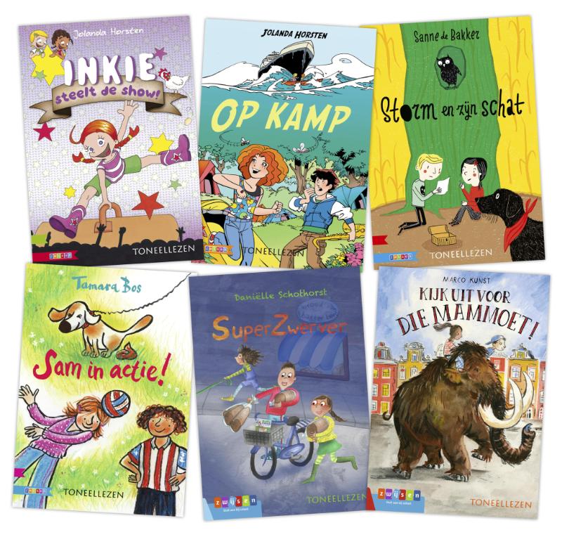 Omslag van Pakket Toneellezen groep 5 (6 titels)