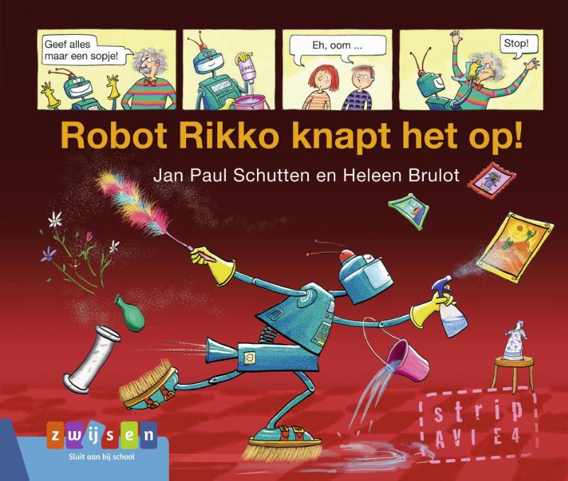 Omslag van Robot Rikko knapt het op!