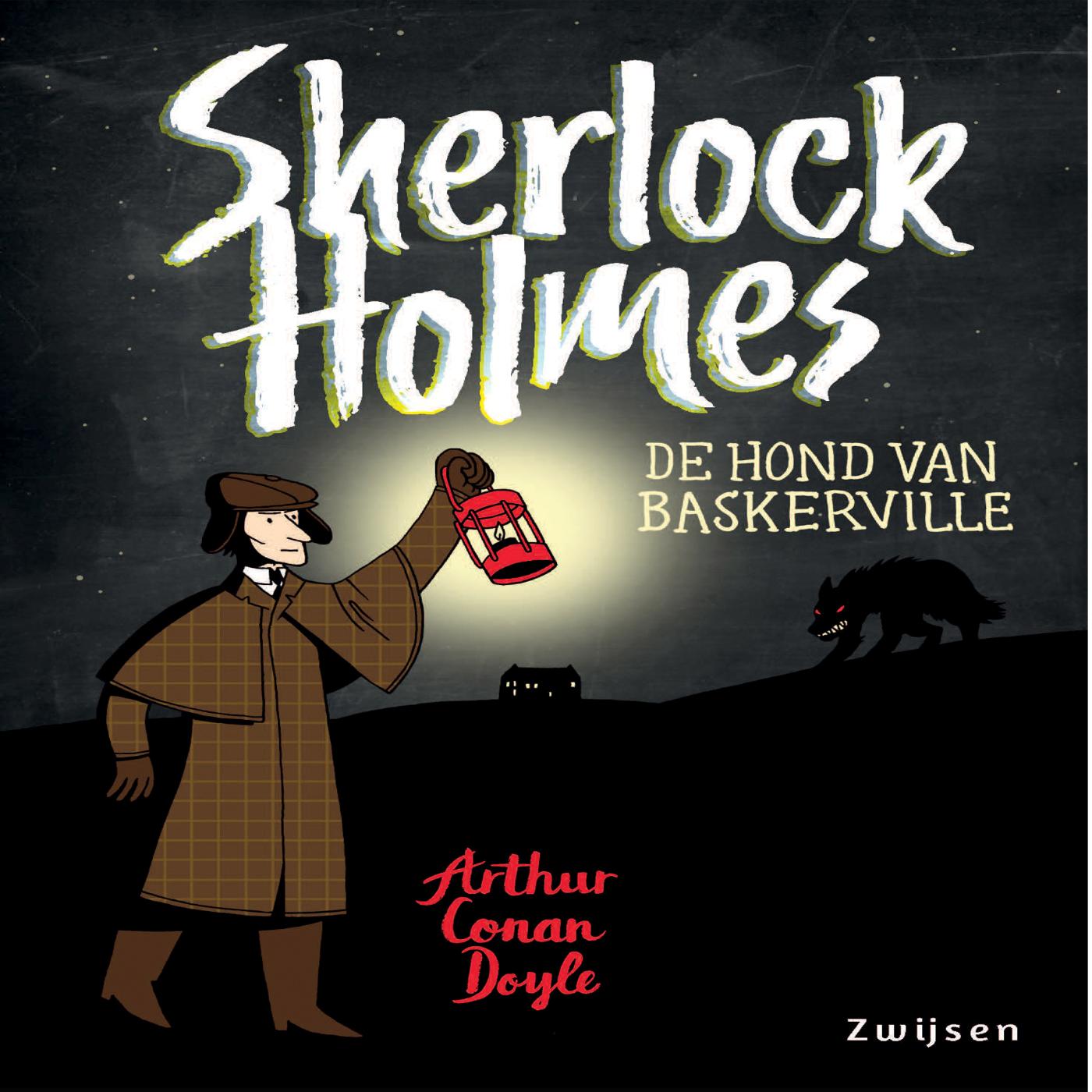 Omslag van Sherlock Holmes - De hond van Baskerville