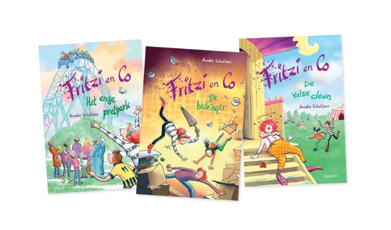Omslag van Pakket Fritzi en Co (3 titels)