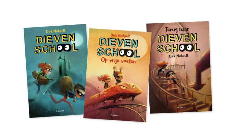 Omslag van Pakket Dievenschool (3 titels)