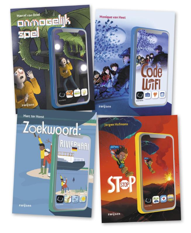 Omslag van Pakket Lees je digiwijs groep 5-6