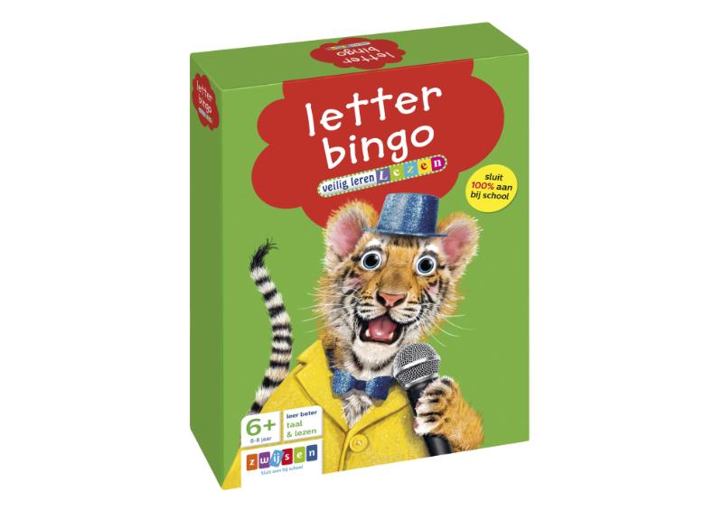 Omslag van Letterbingo Veilig leren lezen
