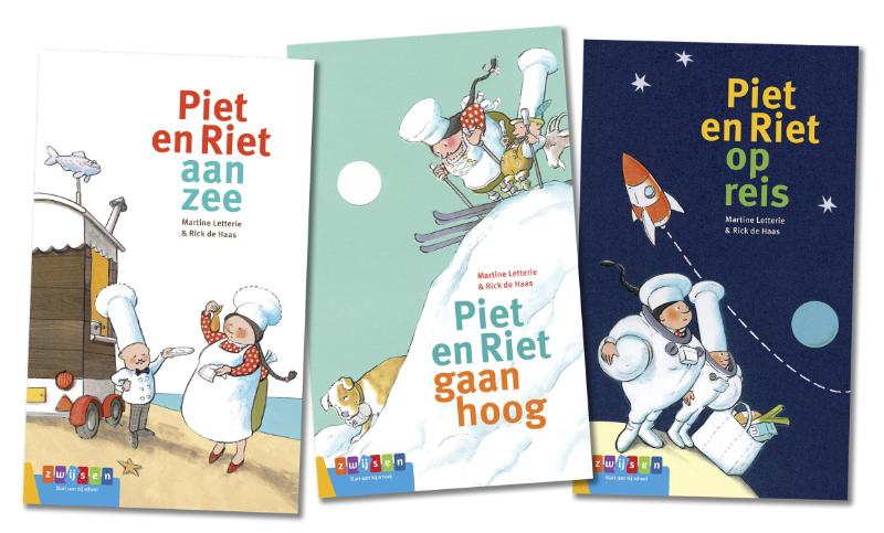 Omslag van Pakket AVI groeiboeken Piet en Riet (3 titels)