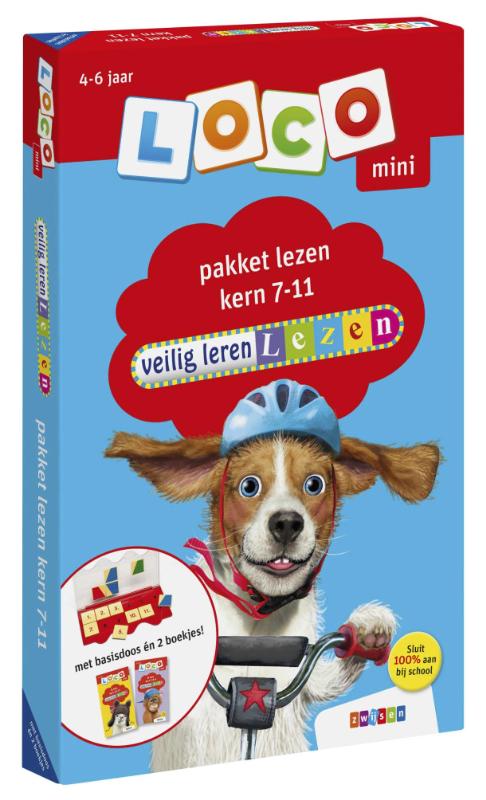 Omslag van Loco mini veilig leren lezen pakket lezen kern 7-11