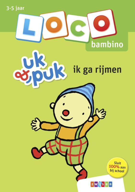 Omslag van uk & puk ik ga rijmen