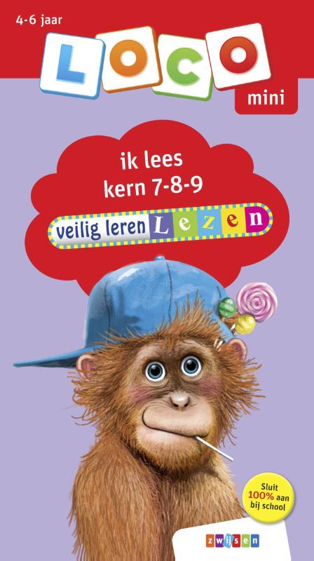 Omslag van Loco Mini veilig leren lezen ik lees kern 7-8-9