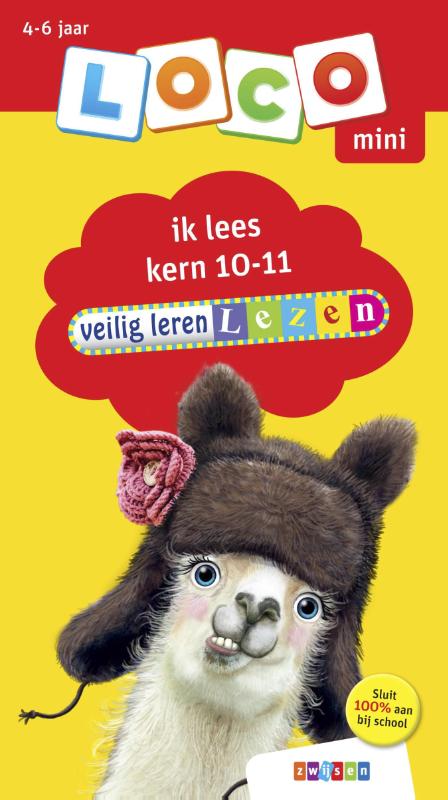 Omslag van Loco mini veilig leren lezen ik lees kern 10-11
