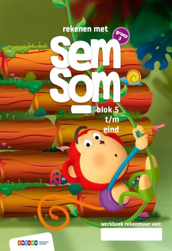 Omslag van werkboek rekenmuur