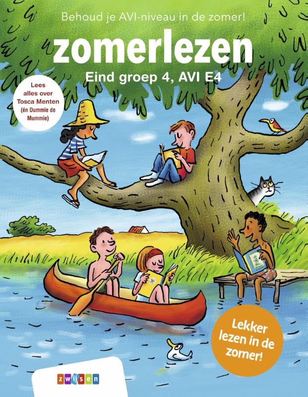 Omslag van Pakket Zomerlezen groep 4 2021 (5 ex.)