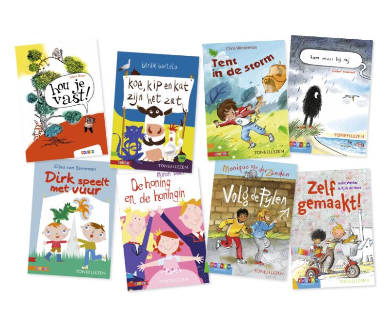 Omslag van Pakket Toneellezen groep 3 (8 titels)