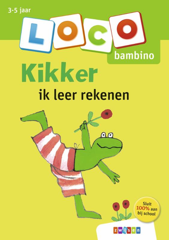 Omslag van Kikker ik leer rekenen