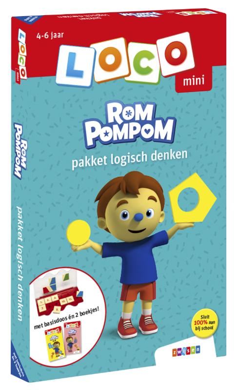 Omslag van Loco mini Rompompom pakket logisch denken