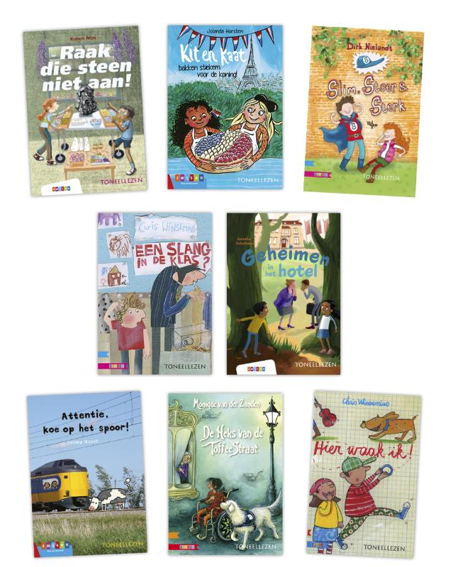Omslag van Pakket Toneellezen groep 4 (8 titels)