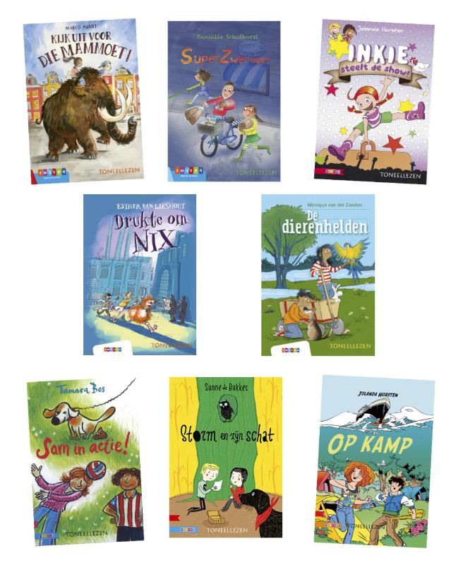 Omslag van Pakket Toneellezen groep 5 (8 titels)