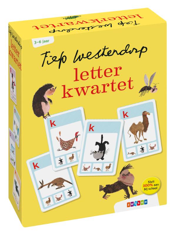 Omslag van Fiep Westendorp letterkwartet