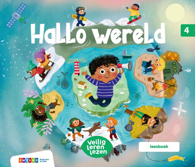 Omslag van leesboek