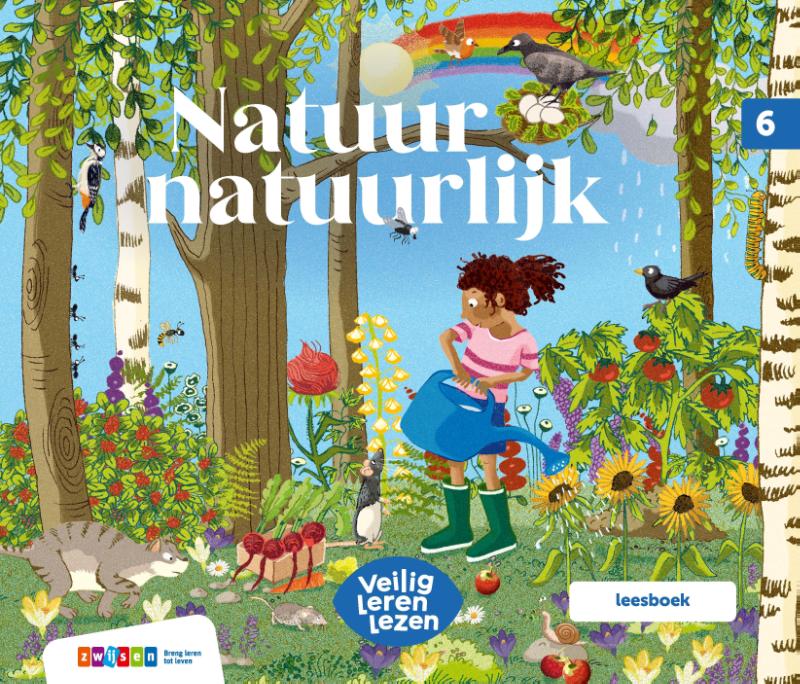 Omslag van leesboek