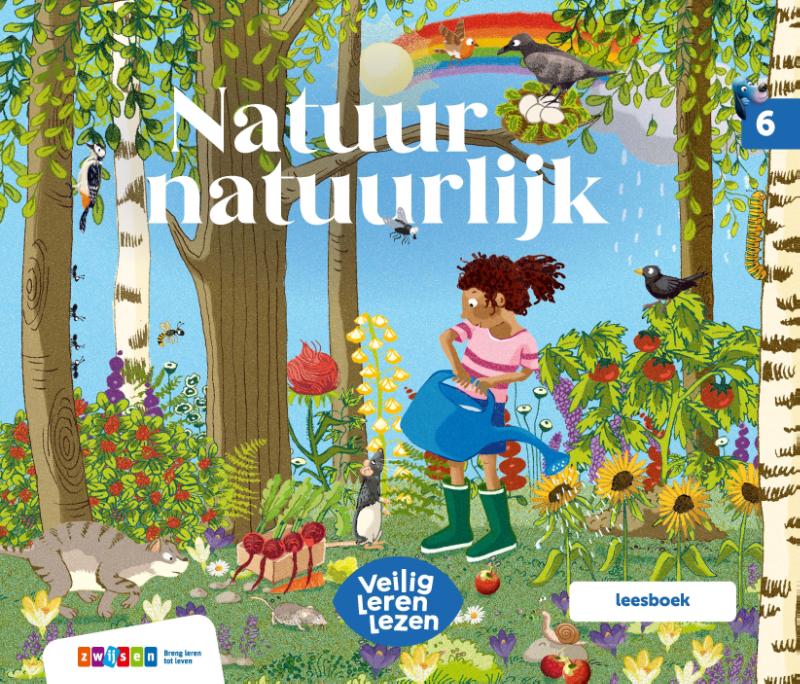 Omslag van leesboek