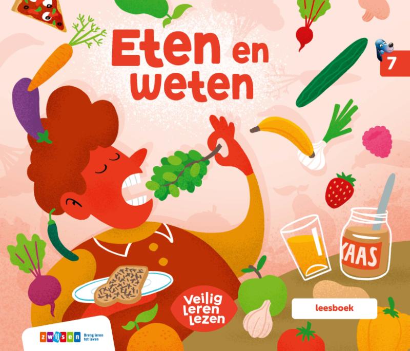 Omslag van leesboek