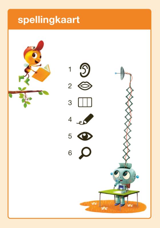 Omslag van spellingkaart (set 30 ex)