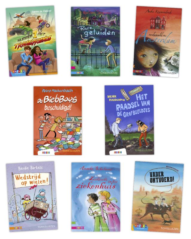 Omslag van Pakket Toneellezen groep 6 (8 titels)
