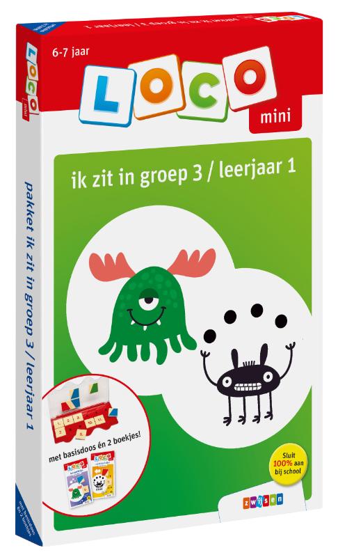 Omslag van Loco mini pakket ik zit in groep 3 / leerjaar 1