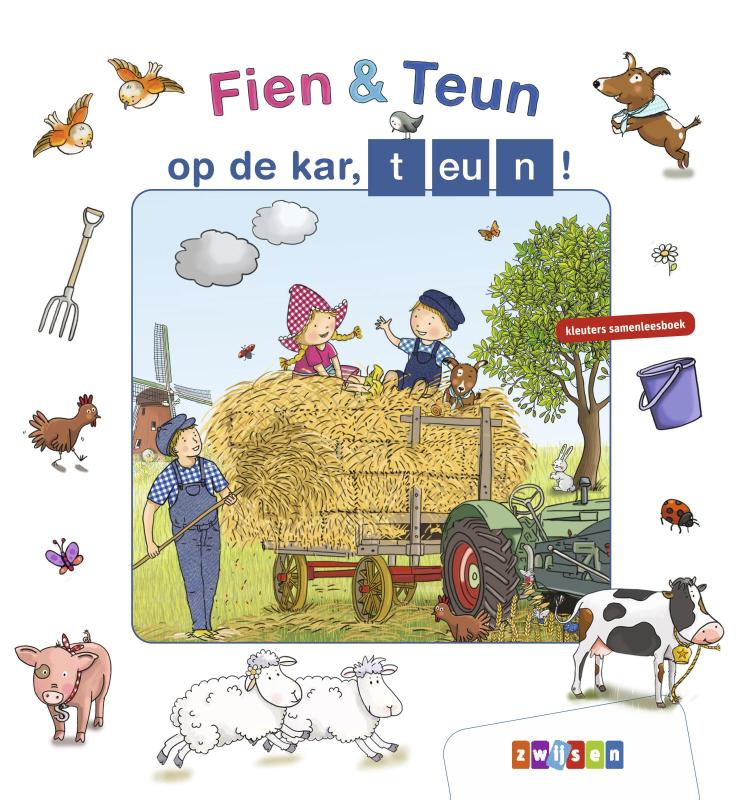 Omslag van Fien & Teun - op de kar, teun!