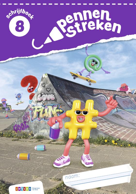 Omslag van schrijfboek