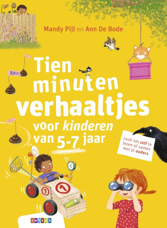 Omslag van Tien minuten verhaaltjes voor kinderen van 5-7 jaar