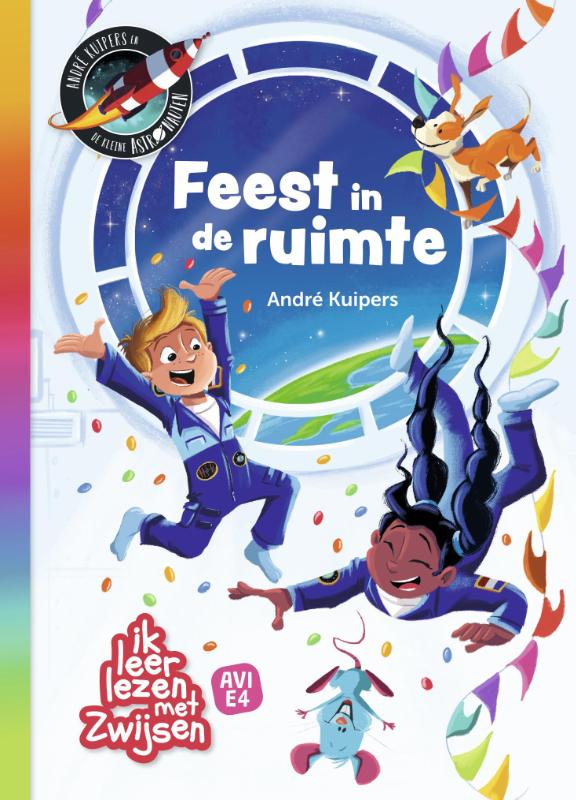 Omslag van De kleine astronauten - Feest in de ruimte